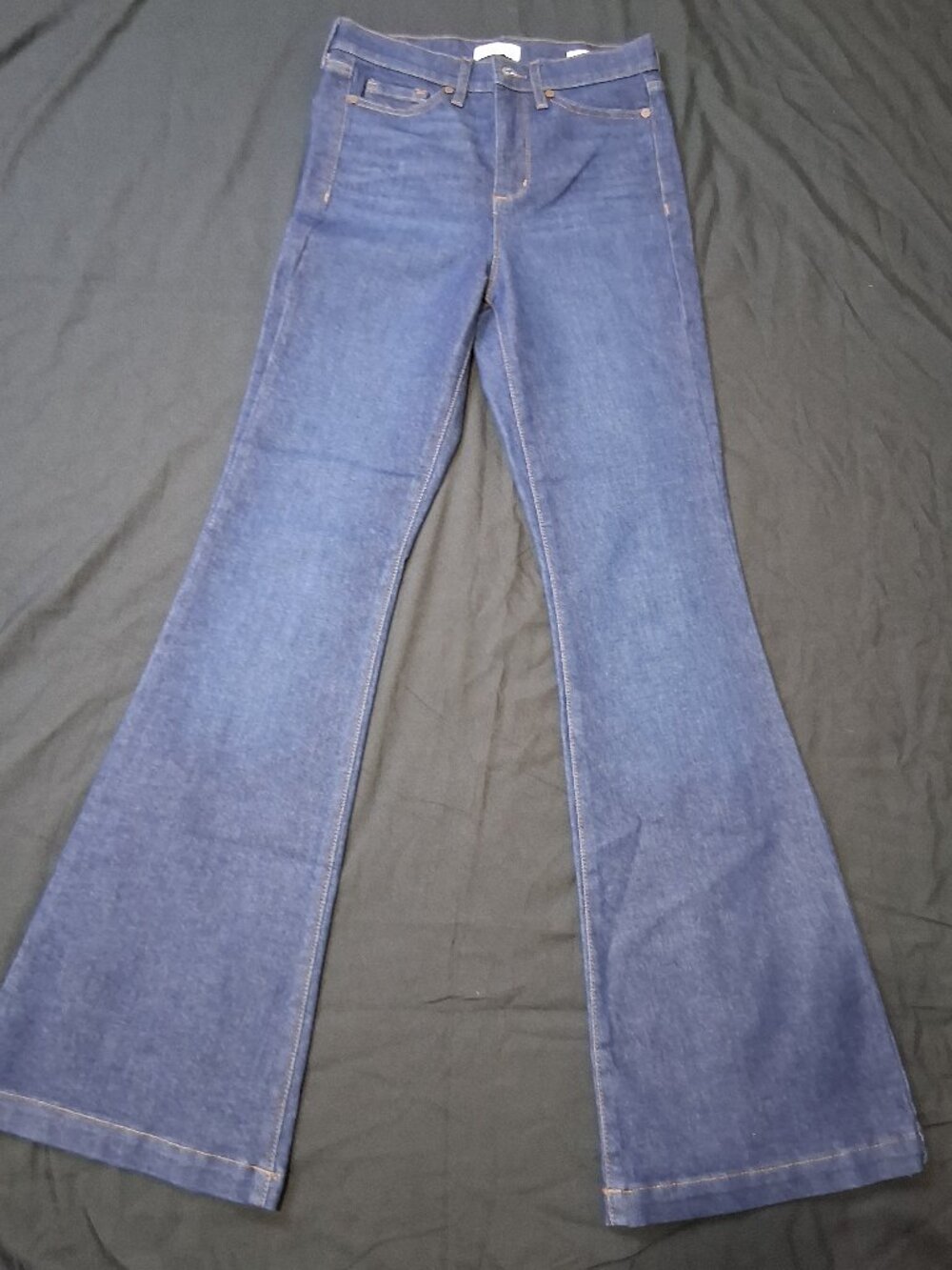 Sofia Jeans by Sofia Vergara High Rise Flare Jeans Size 2 Long Tall